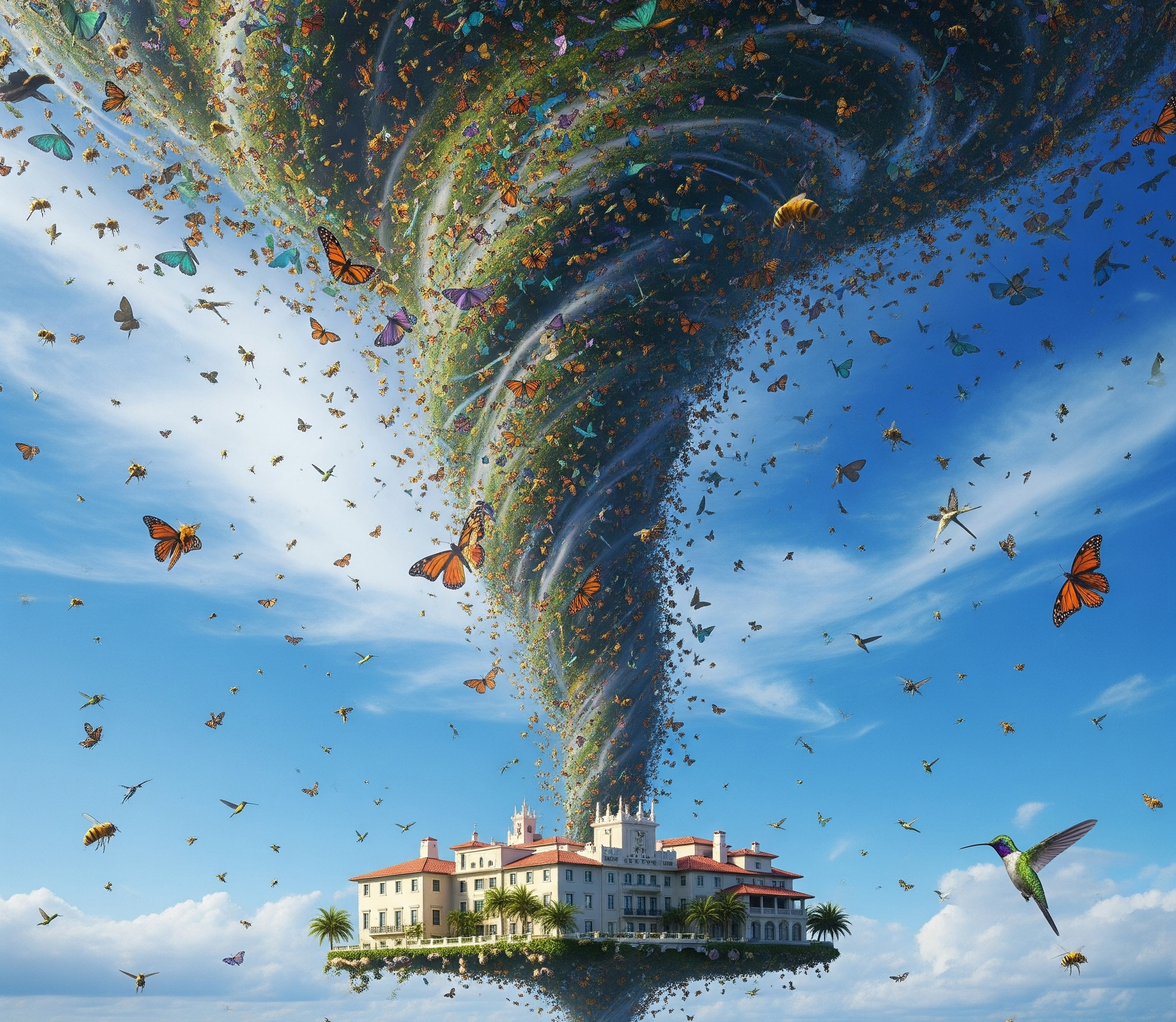 Mar-a-Lago Dances The Wind